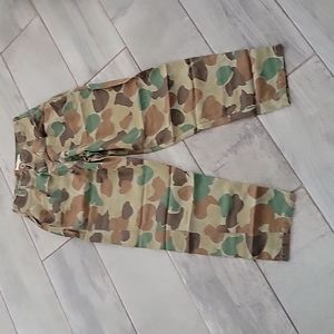 BSB JEANS camo high rise  pants size small